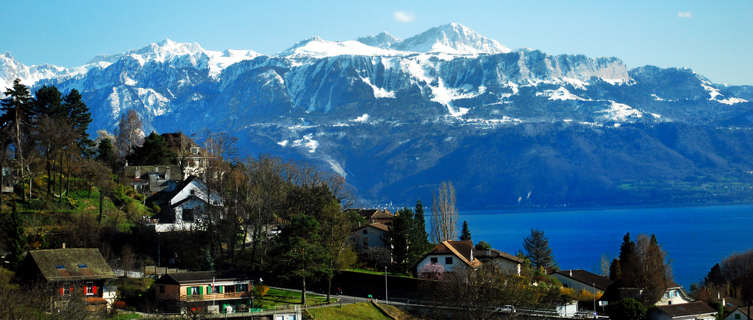 Between Bern and Geneva, Switzerland