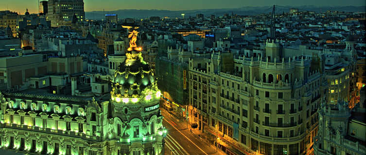 A view from Círculo de Bellas Artes, Madrid