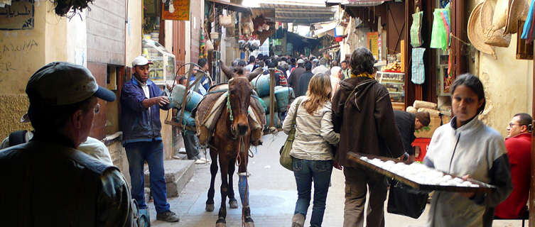 Street stalls, Fes