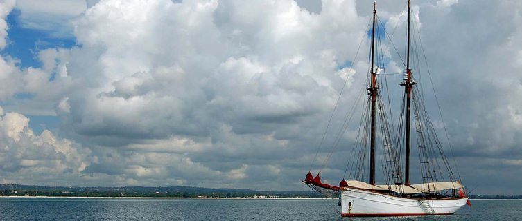Ship in the Dar es Salaam harbour