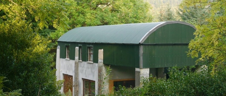 A bed in a barn nestled in the heart of the Ox Mountains - why not?