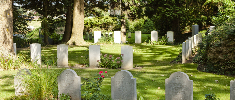 A poignant and peaceful memorial to those who fell in WWI