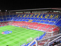 Barcelona's Nou Camp stadium
