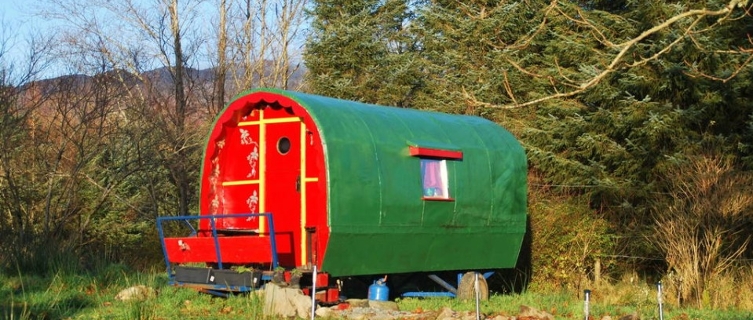 Fancy staying in a gypsy wagon?