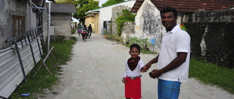 Mohammed and his daughter
