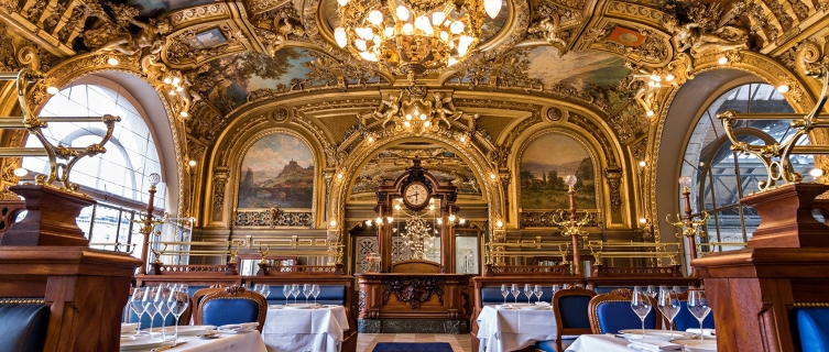 Le Train Bleu does food as good as it looks