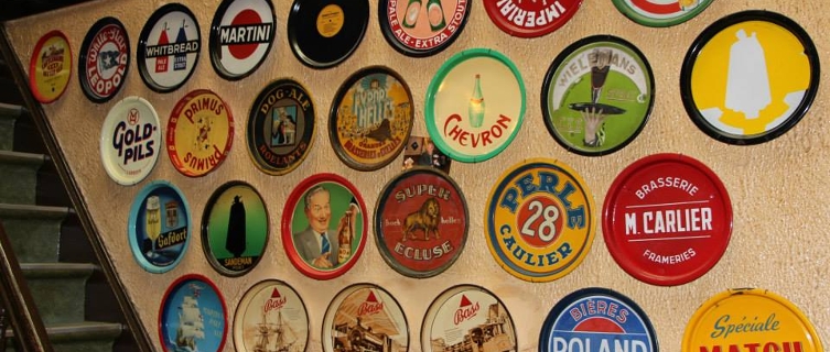 Pop in for a pint at La Pompe Benoit, a local institution