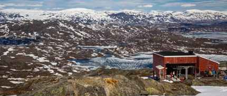Riksgränsen: the world's most northerly ski resort.
