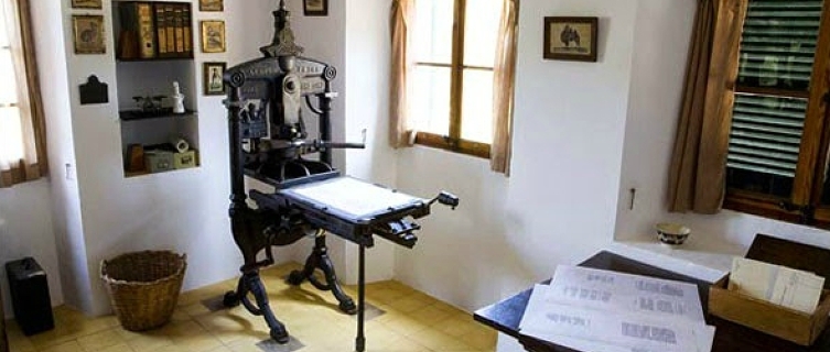 Robert Graves' house is much how he left it