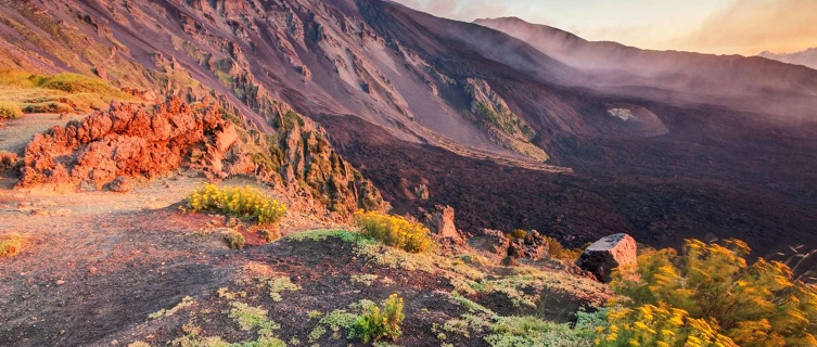 The formidable Mount Etna.
