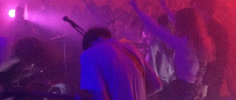 The pit party making best friends with the band Best Friends