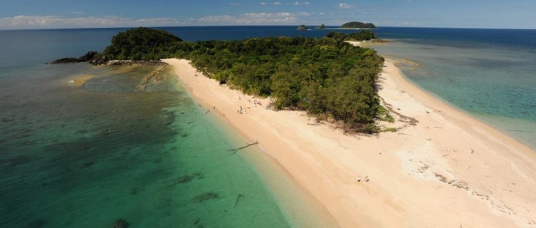 The strikingly pretty Frankland Islands are just south of Cairns