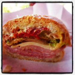 Hungry? Tackle Bay City Deli's Godmother sandwich 
