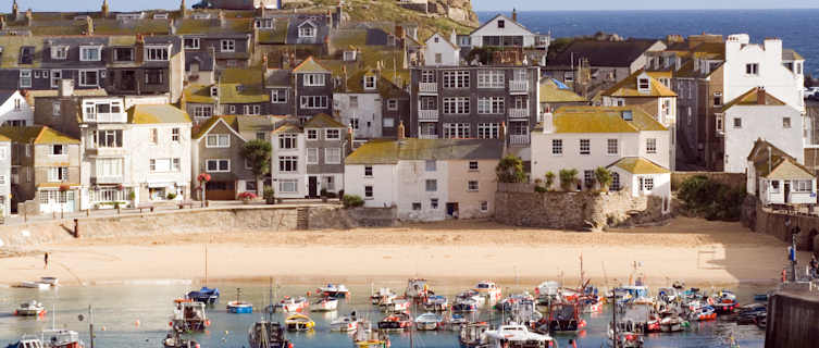 A Cornish fishing village