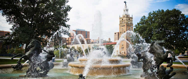 Country Club Plaza, Kansas City, Missouri, is America's oldest shopping centre
