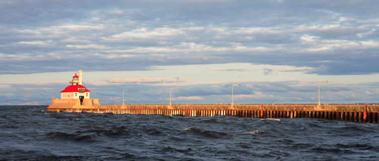 Duluth, Lake Superior Pier