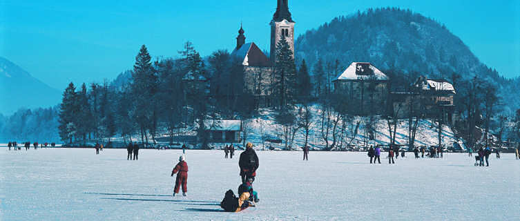 Frozen Lake Bled