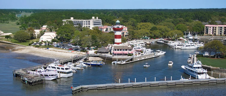 Hilton Head Lighthouse and Marina, South Carolina