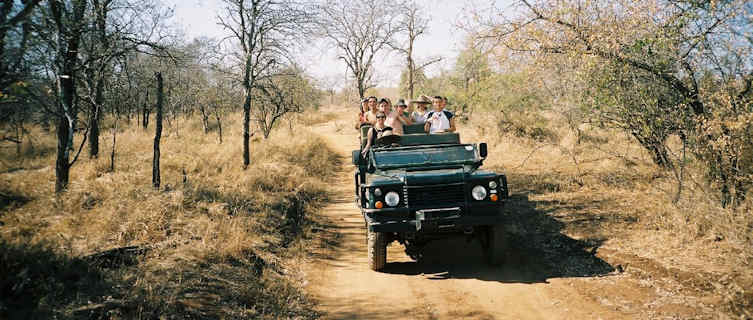 Jeep safari in Swaziland