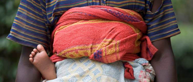 Mother and child, Burundi