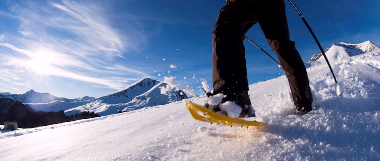 Snow trekking in Morzine