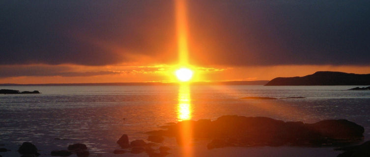 Sunset over Labrador