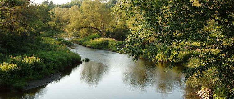 Winooski River in northern Vermont