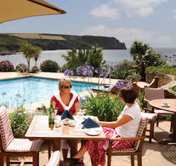 Admire the views from The Quarterdeck