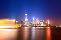 Shanghai at night