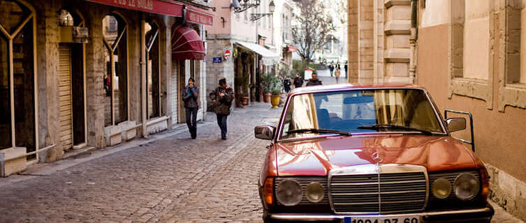Lyon pedestrian street
