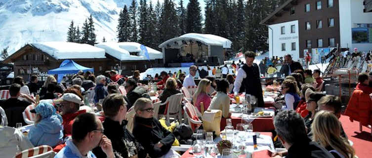 Apres-ski in Lech